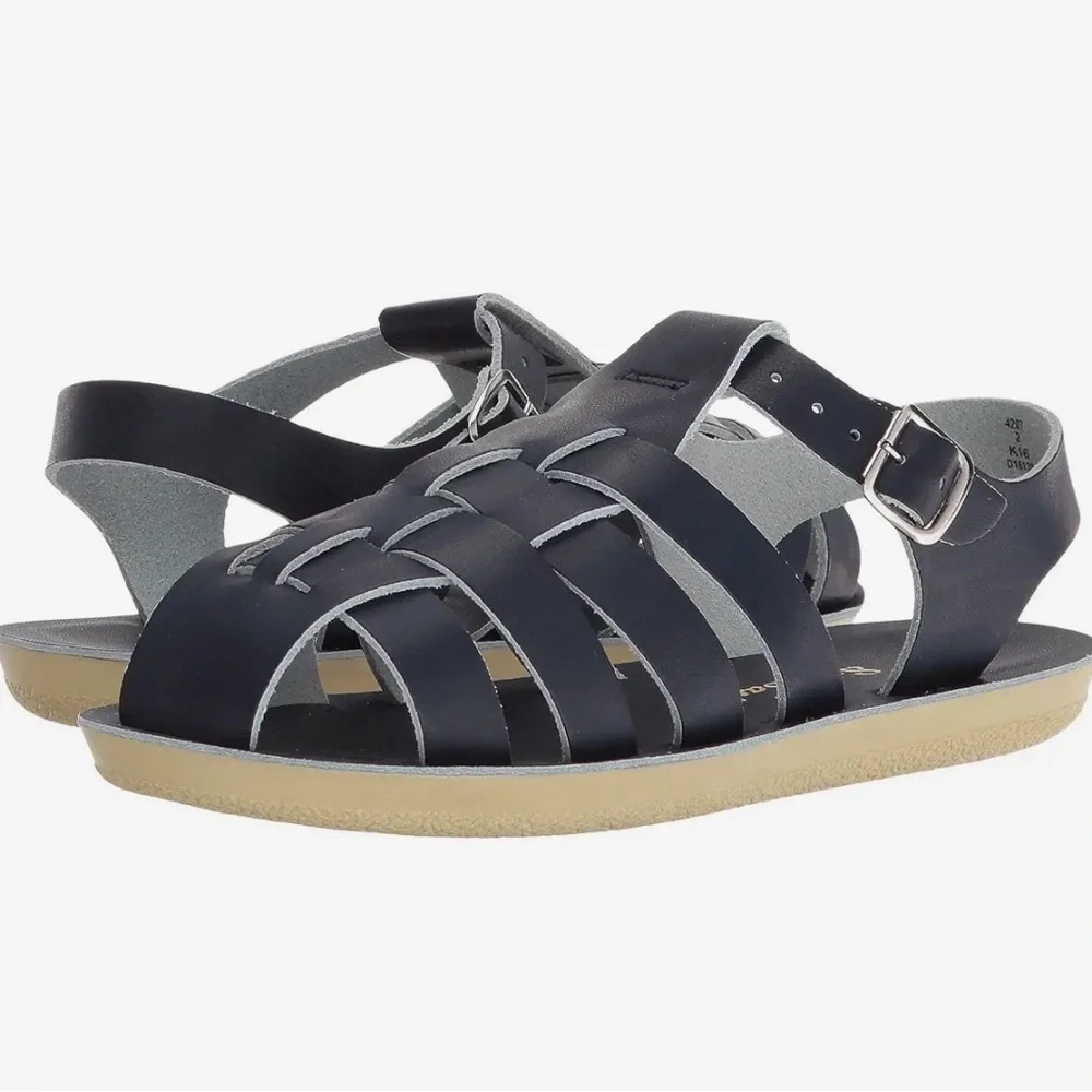 Boys Navy blue Saltwater Sandal